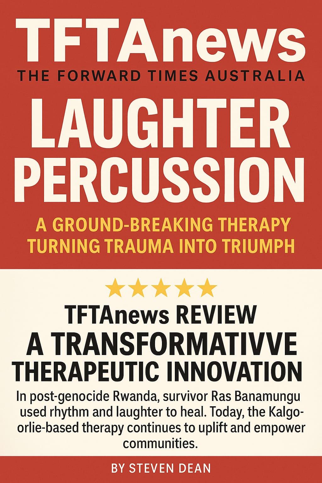 Laughter Percussion — Turning Trauma Into Triumph